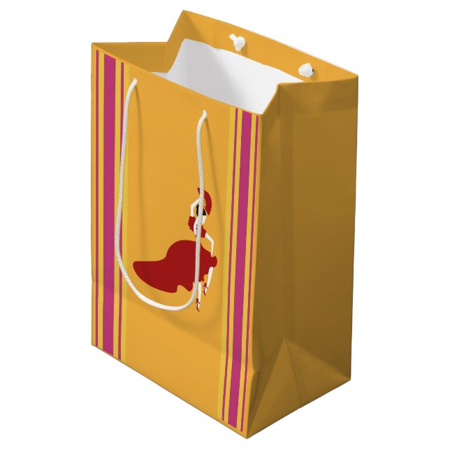 Flamenco Dancer Gift Bag (Front Angled)