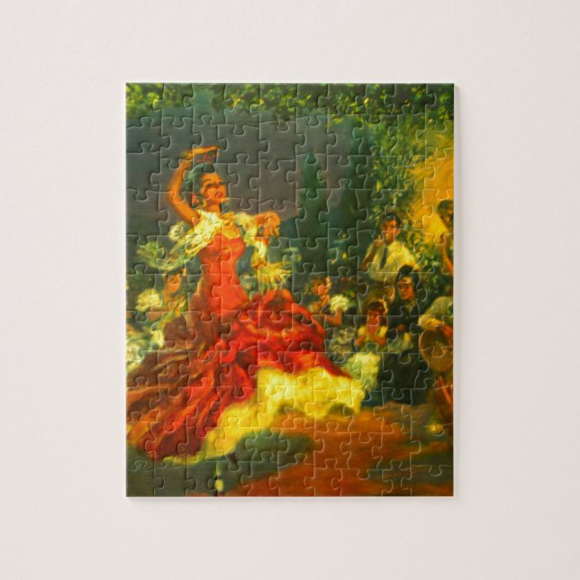 Flamenco Dancer Jigsaw Puzzle (Vertical)