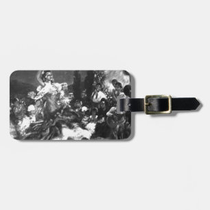 Flamenco Dancer Luggage Tag