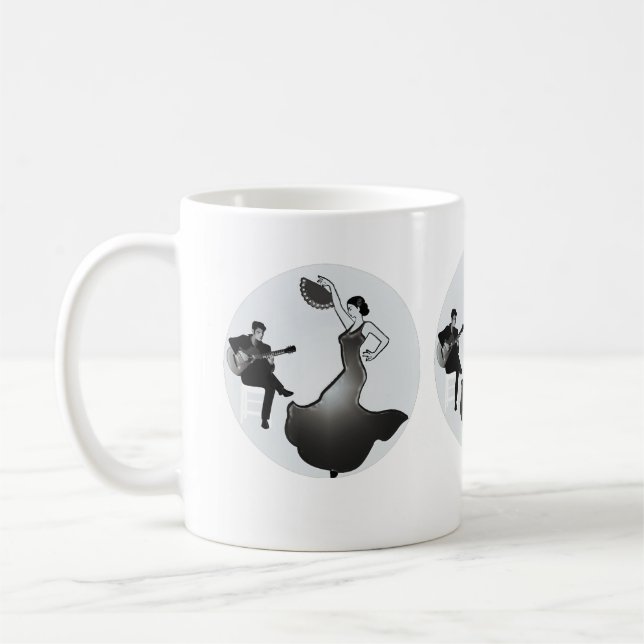 Flamenco Dancer Mug (Left)