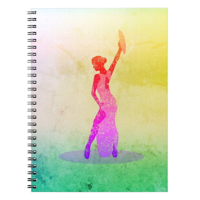 Flamenco Dancer Notebook (Front)