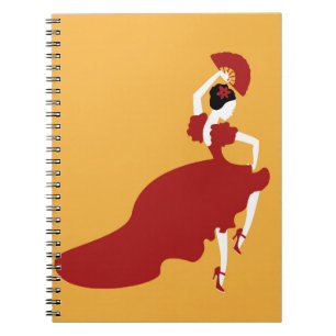 Flamenco Dancer Notebook