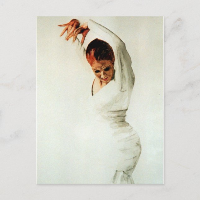 Flamenco Dancer Postcard (Front)