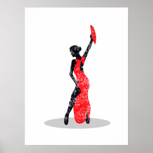 Flamenco Dancer Poster