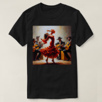Flamenco Dancer Spanish Music Band