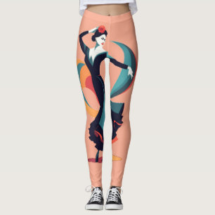 Flamenco Dancer Thunder_Cove Leggings
