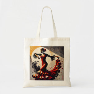 Flamenco Dancer  Tote Bag