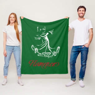 Flamenco Fleece Blanket