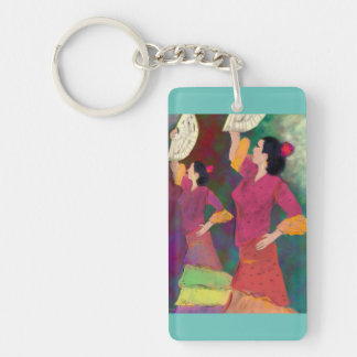 Flamenco Key Chain by Siempre Flamenco Miami