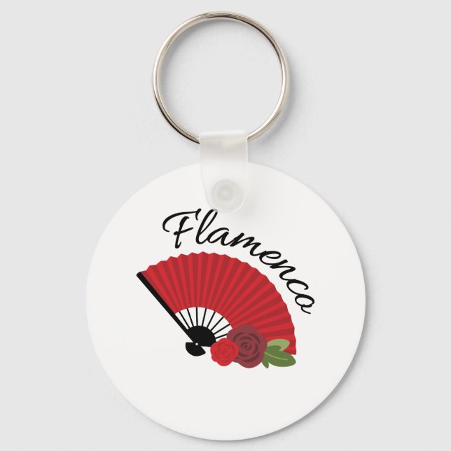Flamenco Keychain (Front)