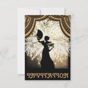 Flamenco Latin Dance Invitation