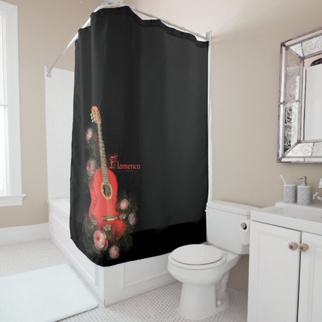 Flamenco - Shower Curtain (In Situ)