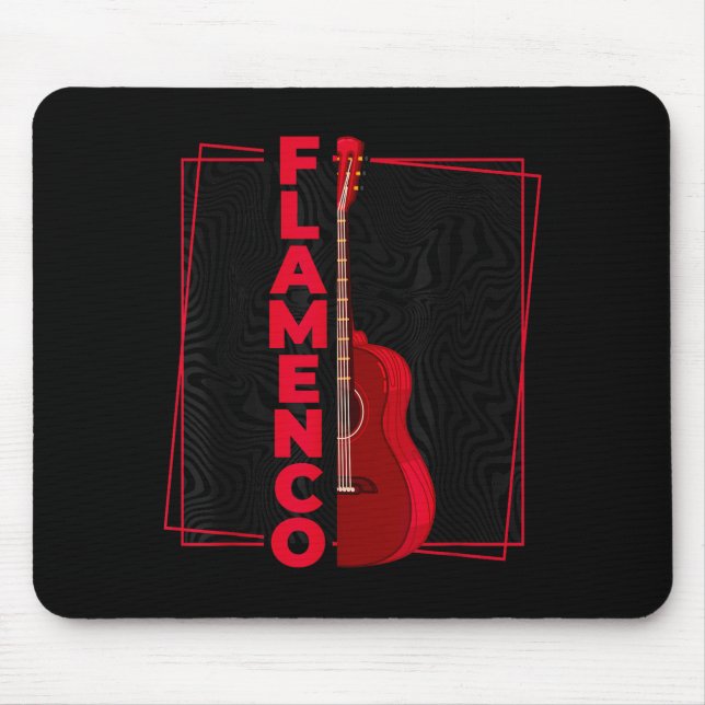 Flamenco _ Spanish Dance Guitar _ Spain Flamenco  Mouse Pad (Front)