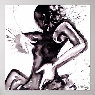 Flamenco Splash Canvas - Customized Poster