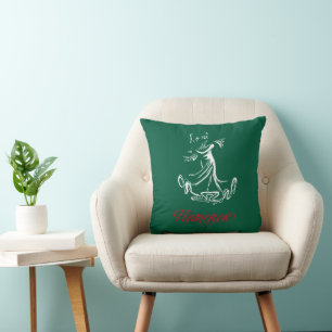 Flamenco Throw Pillow