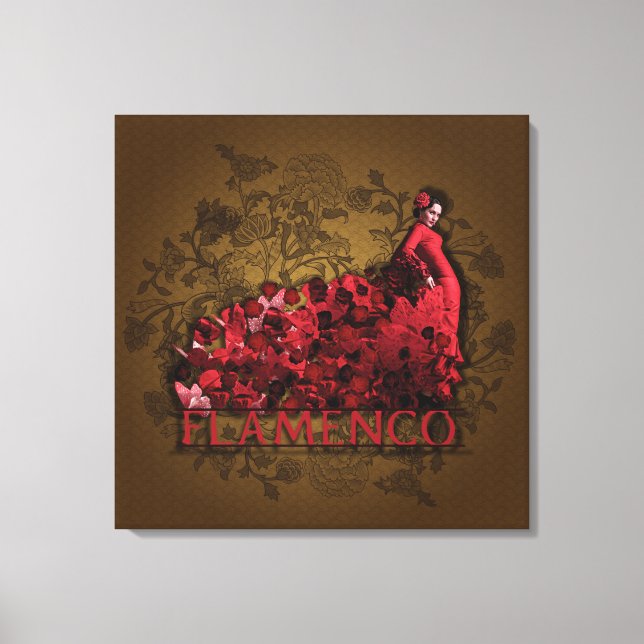 Flamenco - Wrapped Canvas (Front)