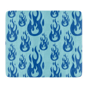 Flames Aesthetic EGirl Fire Combustion Y2K Cutting Board