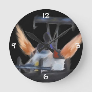 Flames clock