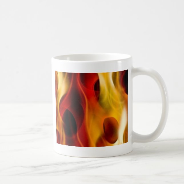Flames Coffee Mug (Right)