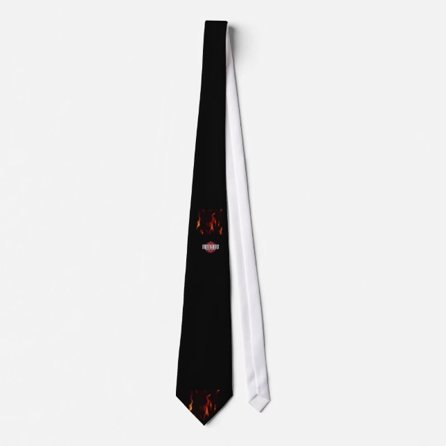 Flames firefighter tie (Front)