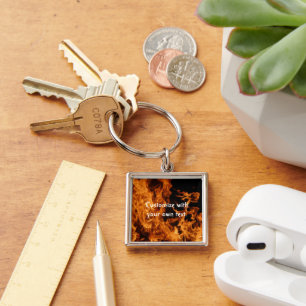 Flames Keychain