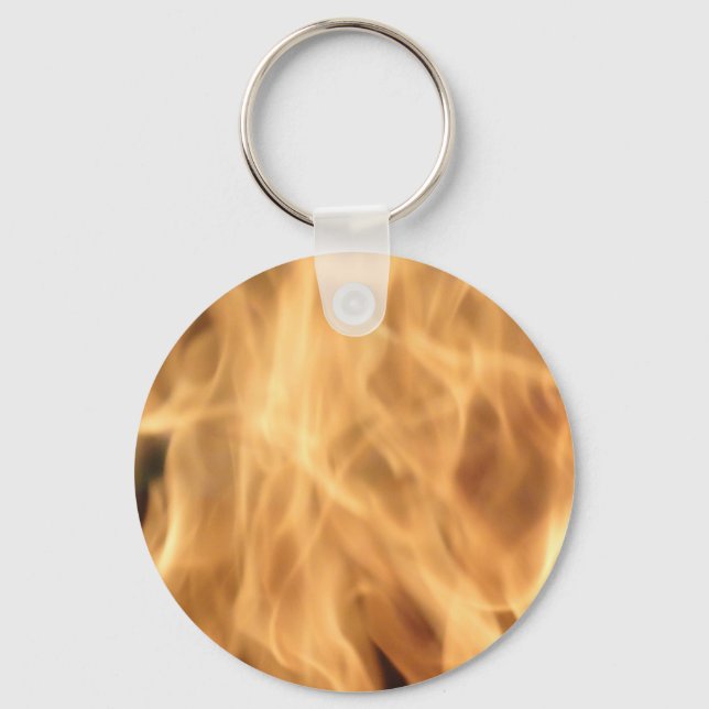 Flames Keychain (Front)