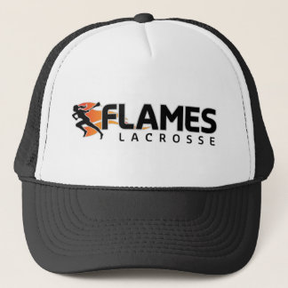 Flames Lacrosse Trucker Hat