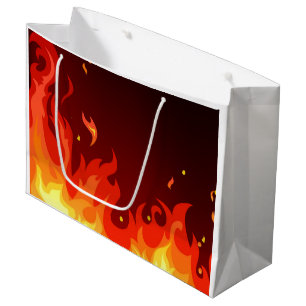 Flames Large Gift Bag