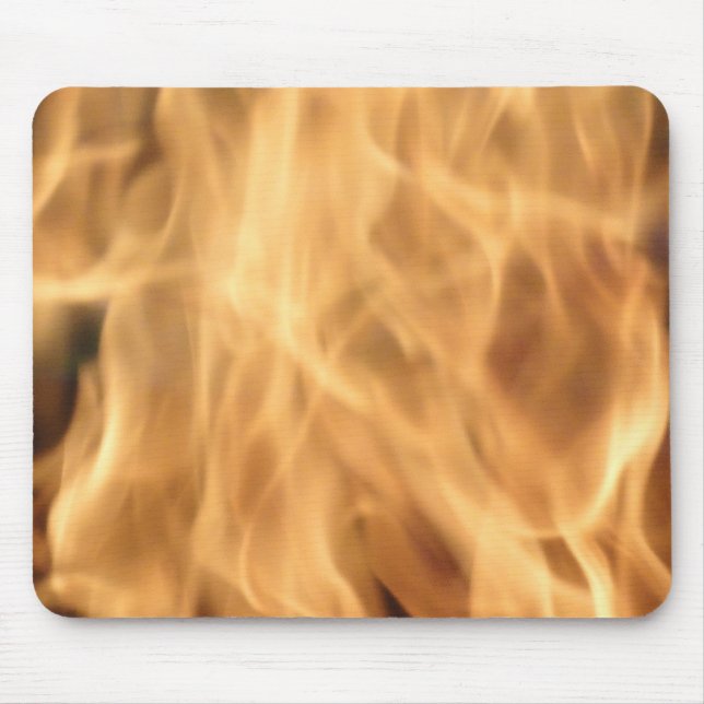 Flames Mouse Pad (Front)