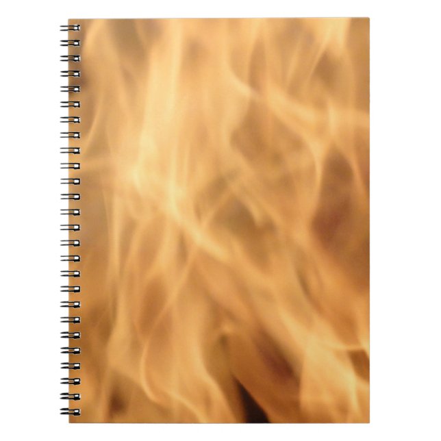 Flames Notebook (Front)