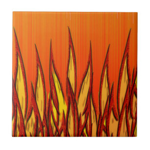 Flames of Fire Tile