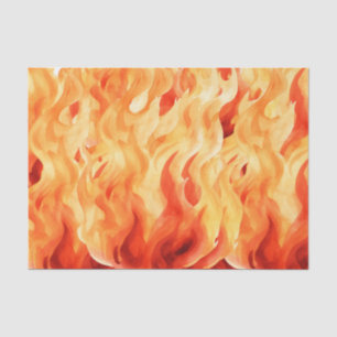 Flames of Fire Tissue Paper