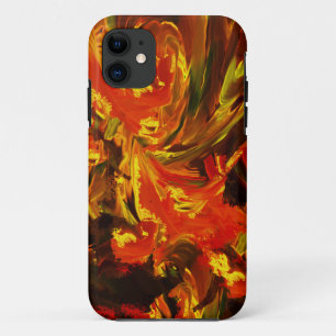 Flames of love iPhone 11 case
