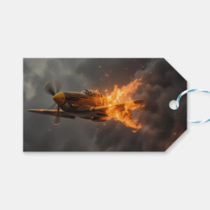 Flames of the Sky: A Spitfire's Ascent Gift Tags