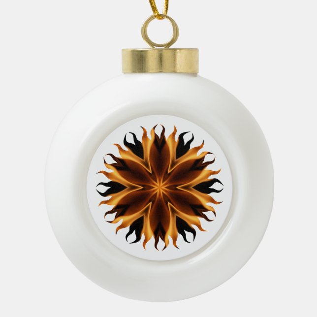Flames Ornament (Front)