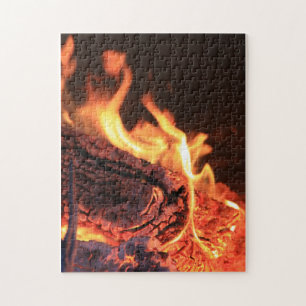 Flames Puzzle/Jigsaw Jigsaw Puzzle