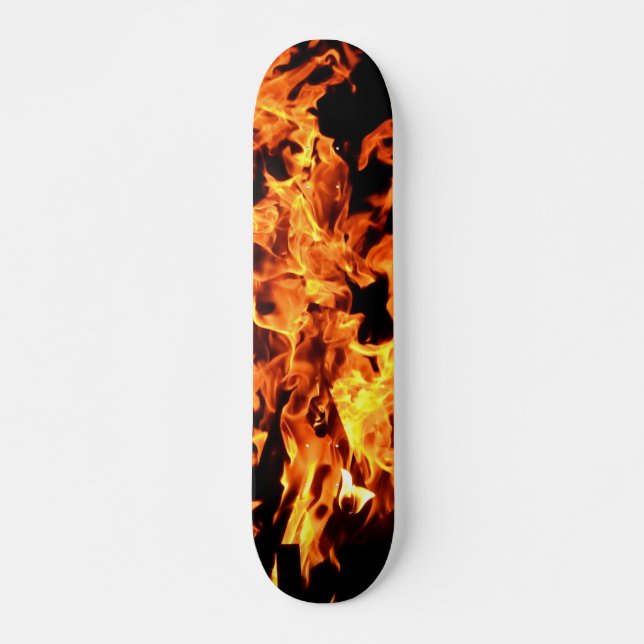 Flames Skateboard (Front)