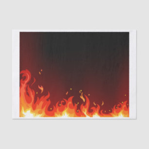 Flames Tissue Paper