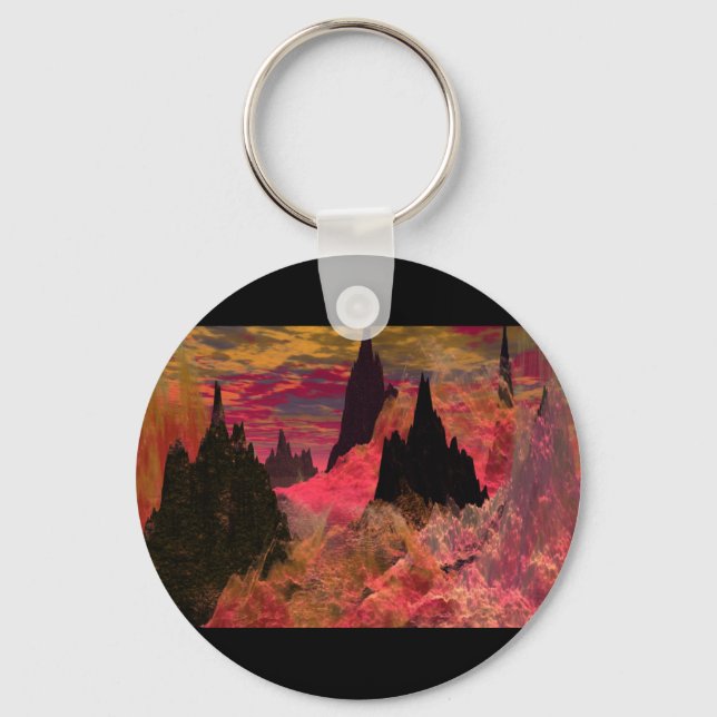 Flametongue Keychain (Front)