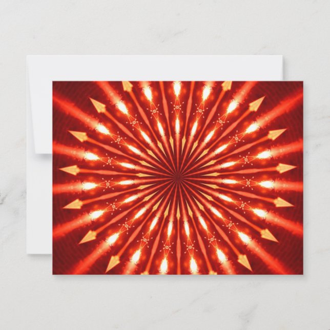 flaming arrows kaleidoscope (Front)