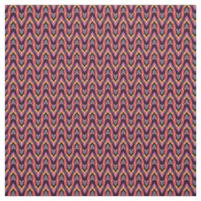 Flaming Bargello Fabric (Swatch)