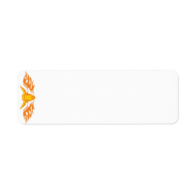 Flaming Bull #8 (Front)