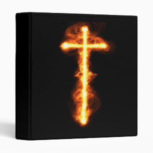 Flaming Cross Binder