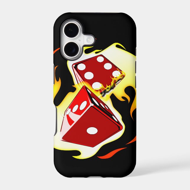 Flaming Dice (Back)