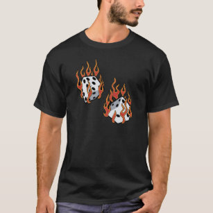Flaming Dice T-Shirt