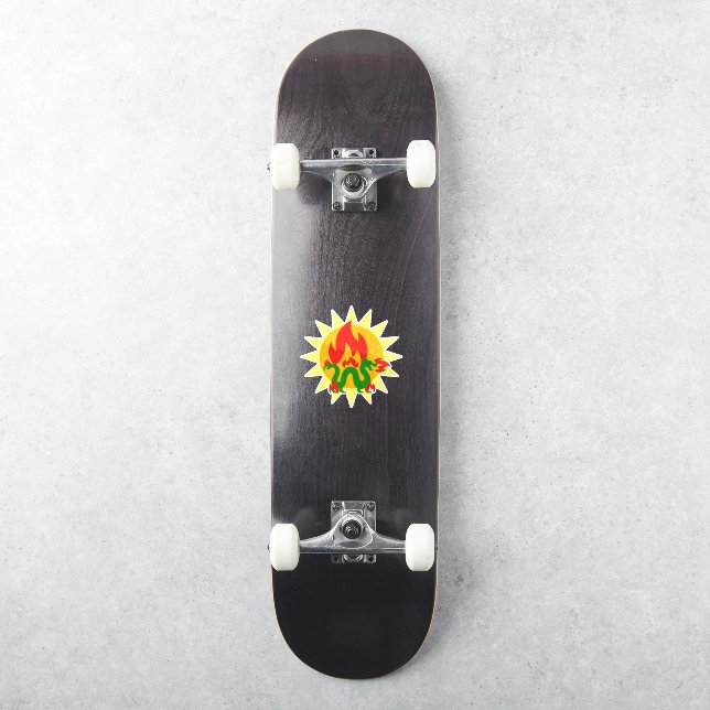 Flaming Dragon (Skateboard)