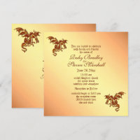  Flaming Dragon Titian Fantasy Wedding Theme
