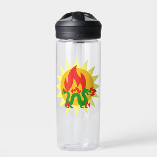 Flaming Dragon Water Bottle