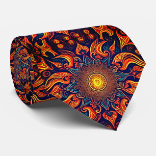 Flaming Eye Tie