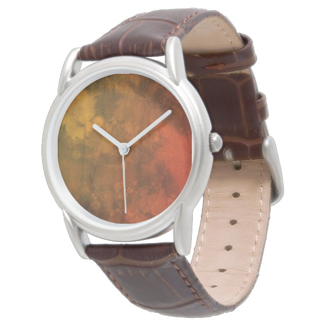 Flaming Face Men's Watch (Angled)